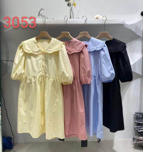 夏季新款连衣裙,女装连衣裙,素名