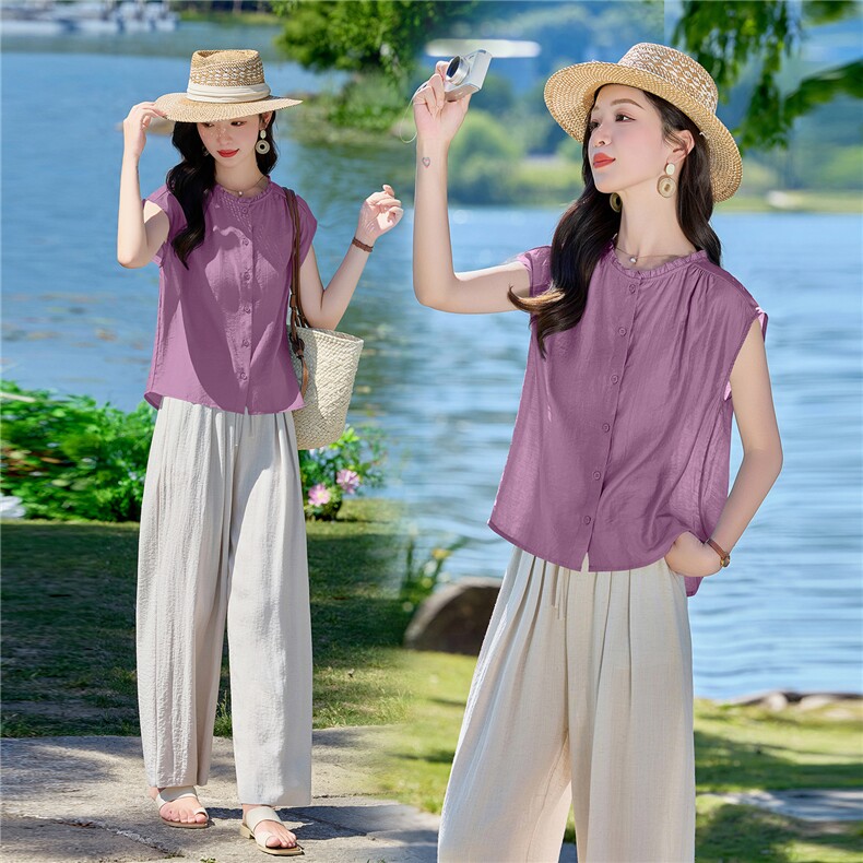 现货。新品2026年夏季时尚品质女士两件套套装,女装套装/套裙,依万里