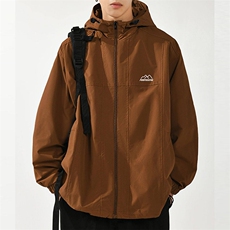 1506/QW1280/P58日系户外连帽冲锋衣男春秋潮牌宽松山系机能外套，男装夹克，星座1506