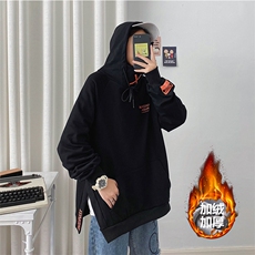 8XL-M现货大码卫衣男秋冬新款慵懒风加绒加厚长袖支持各种活动，男装卫衣，钱塘717(原712)