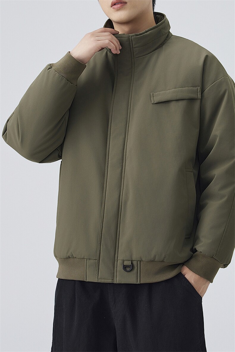 深度库存棉衣男宽松面包服立领加厚棉袄DSA157B-M8833-TP73,男装棉衣,电商A157B