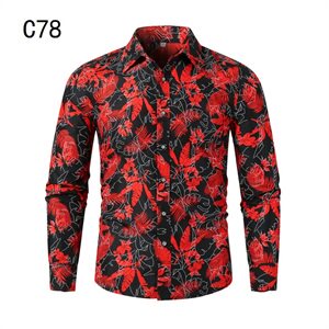 1611B-合集2-P252021新款四季有货长袖大码衬衫欧美宽松印花衬衫