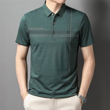POLO衫男上衣半袖男装衣服男士体恤衫T恤潮牌休闲翻领爸爸短袖男，男装T恤，电商B212（原钱塘6029）