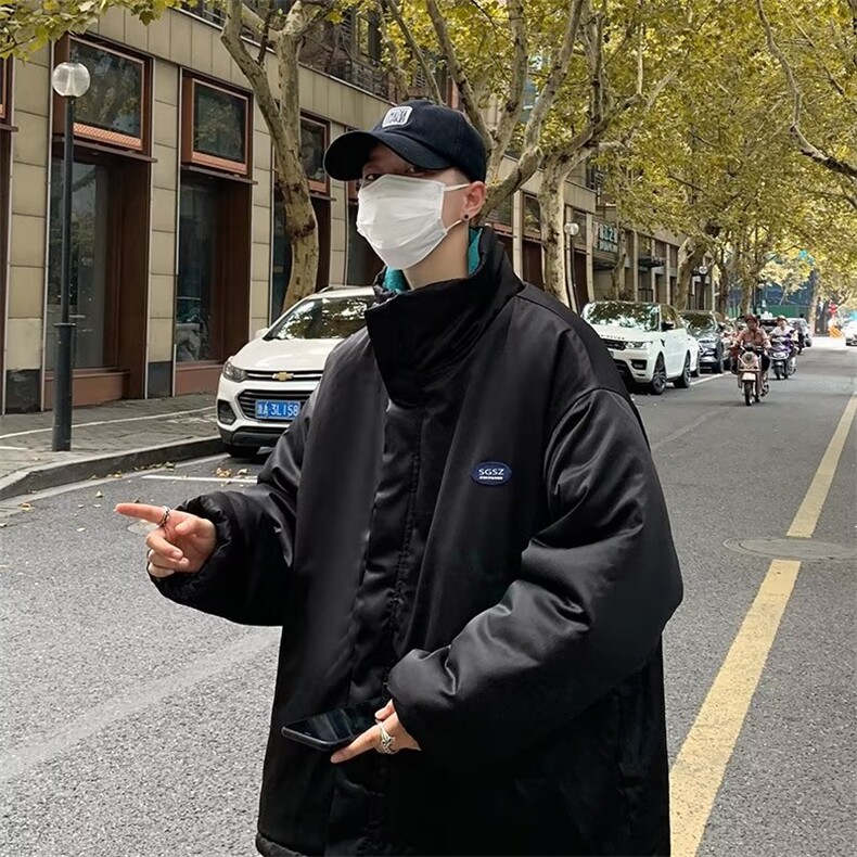 美式秋冬季新款外套摇粒双面夹克YK04P50,男装夹克,星座1116-2