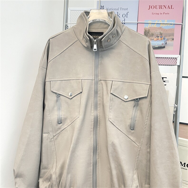 美式外套男春秋款潮牌夹克工装痞帅棒球服JK6230-P73,男装夹克,星座308B-2