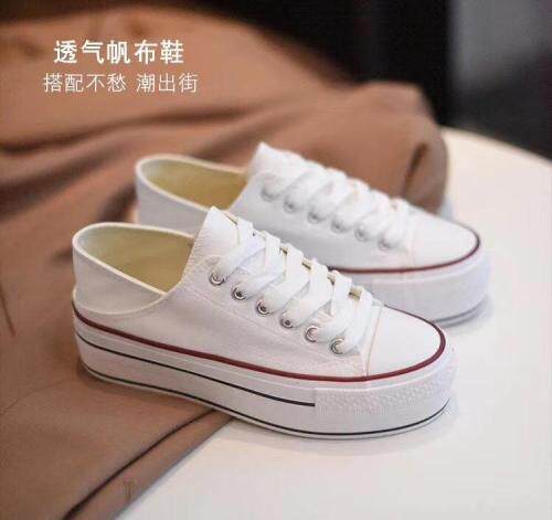 厚底两穿帆布鞋鞋，其它，她他麦