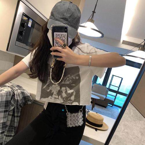 印花短t，女装，XTZ style