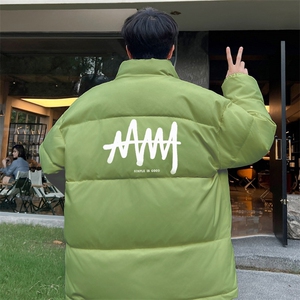 ！2023冬季男士立领棉衣加绒加厚简约百搭棉服外套MY127P75图片