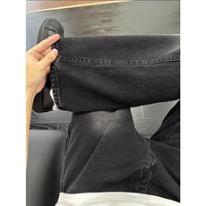 微喇牛仔裤男直筒新美式高街长裤513ACK2588加绒P45常规款P37，男装牛仔裤，星座513A