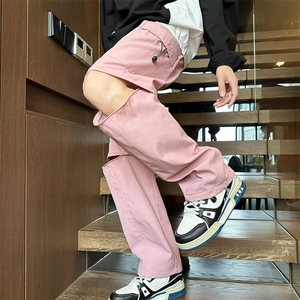 一款两穿 春季现货休闲裤男可拆直筒裤DSA157-1-K9816-特P45图片