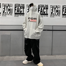 供抖音丶重磅高品棉350克排扣连帽FOR卫衣LW6124-特p58控78，男装卫衣，星座508（原C305）