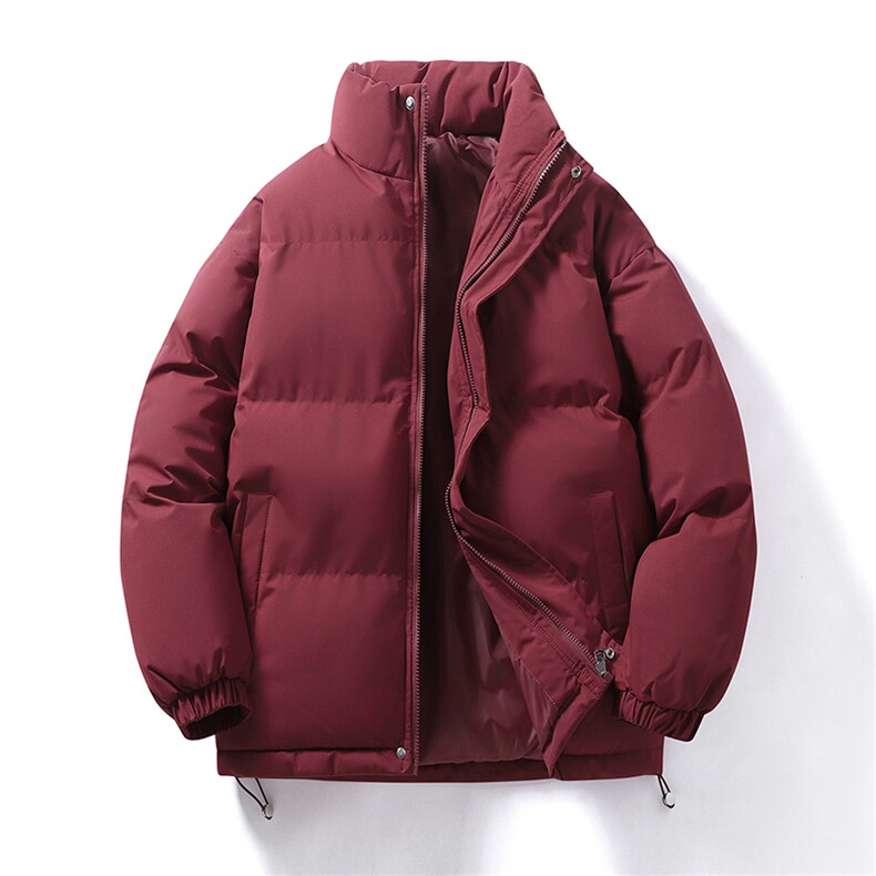 A178-8899-特P45150D消光防水冬季保暖面包服防寒男装立领外套,男装棉衣,电商A178