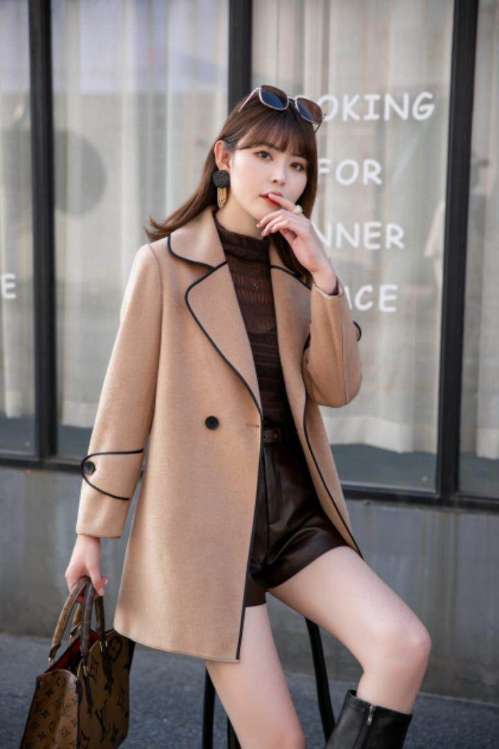 现货供应：双面羊绒时尚外套M一XX，其它，拉思维加丝