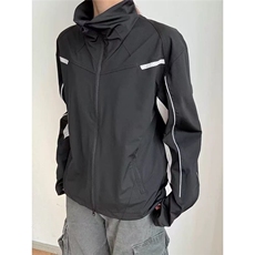 凉感透气拼接运动防晒衣拼接防晒服外套男女宽松薄款上衣WJK01，男装防晒衣，星座208-5