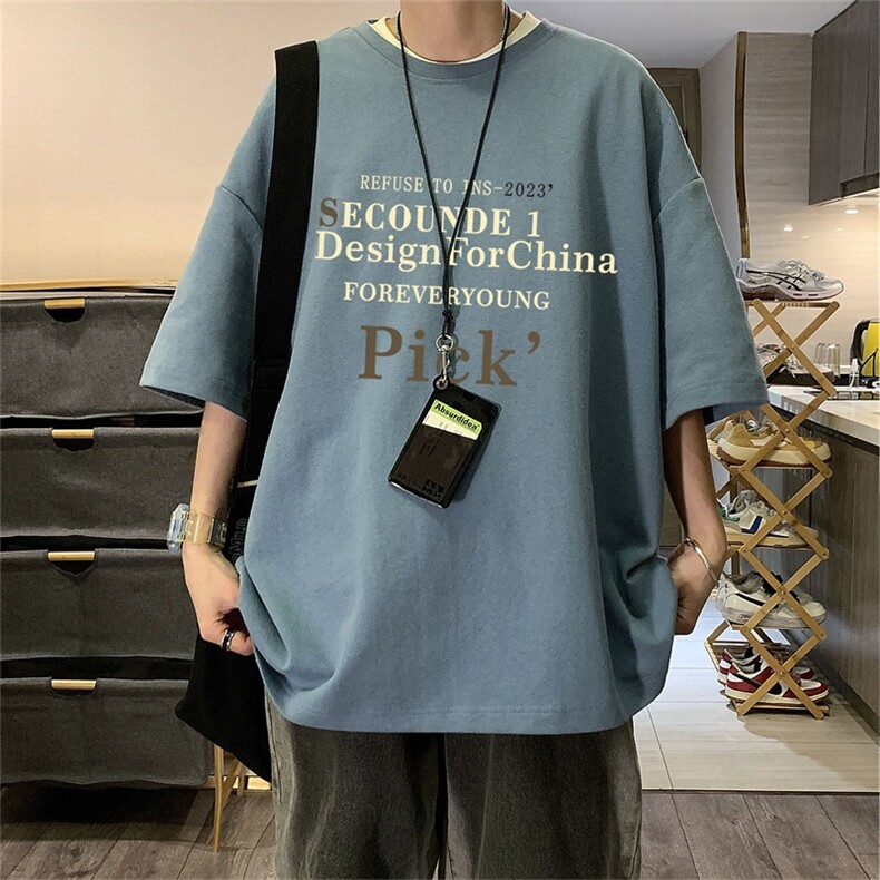 230g重磅纯棉!夏季短袖t恤男半袖男DSA028-MDT2320-P25,男装T恤,电商A028