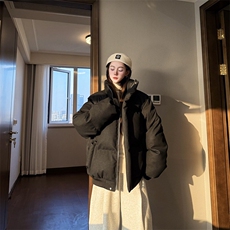 直播现货原版高品质冬季美式帆布皮棉服立体纹理加厚棉衣外套，男装棉衣，电商A486-1
