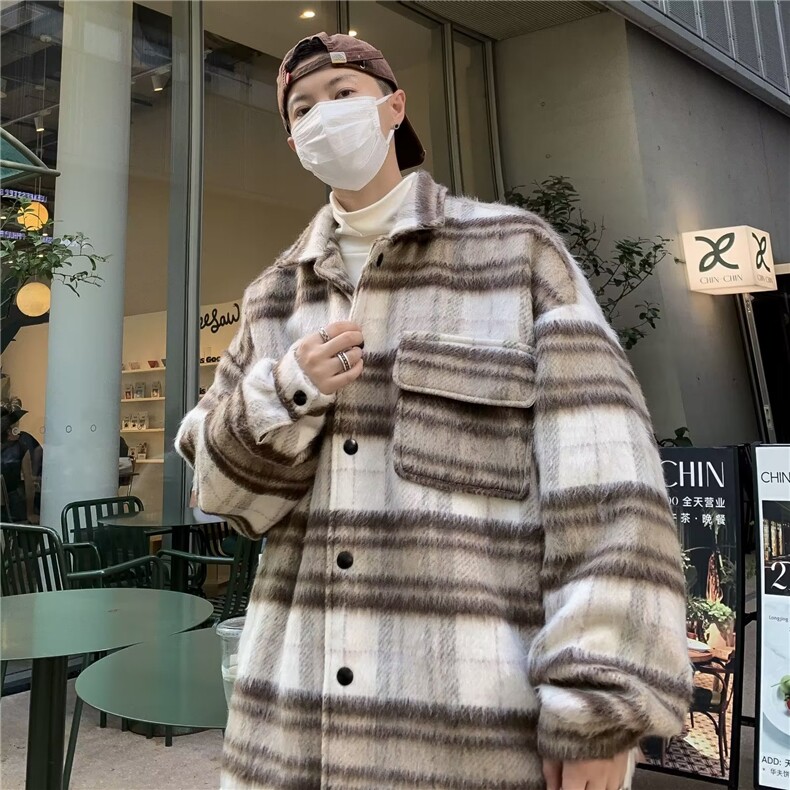 海马毛夹克新款男时尚潮外套X107P65,男装夹克,星座1116-2