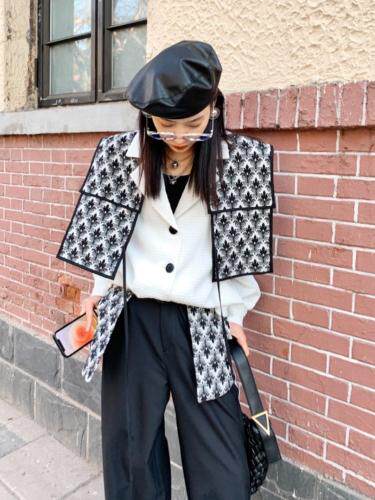 披肩衬衣，女装，YOUER DENG