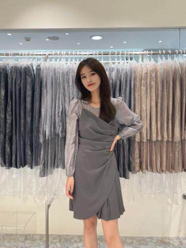 法式优雅连衣裙，女装连衣裙，依挺好