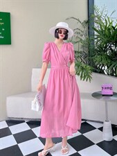 夏季新款连衣裙，女装连衣裙，一露玛娜