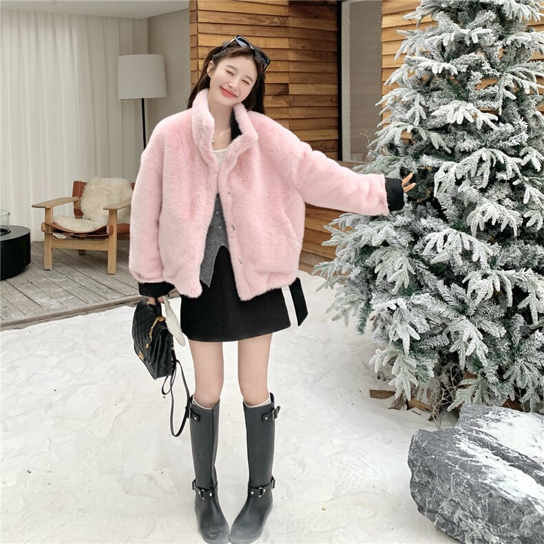 新款！冬装环保皮草两面穿派克服皮毛一体2C133-8985-P225-K328,女装派克服,2C133