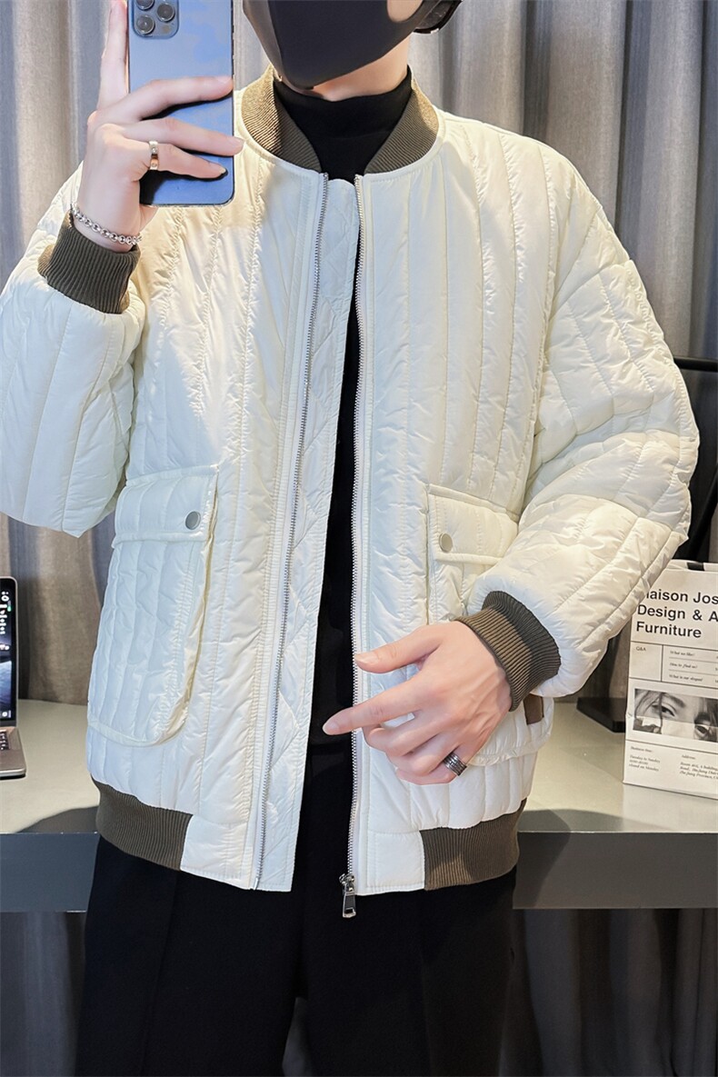 直播冬新款棉衣羽绒棉男潮牌男加厚棉服港风宽松外套MY5056,男装棉衣,电商A236
