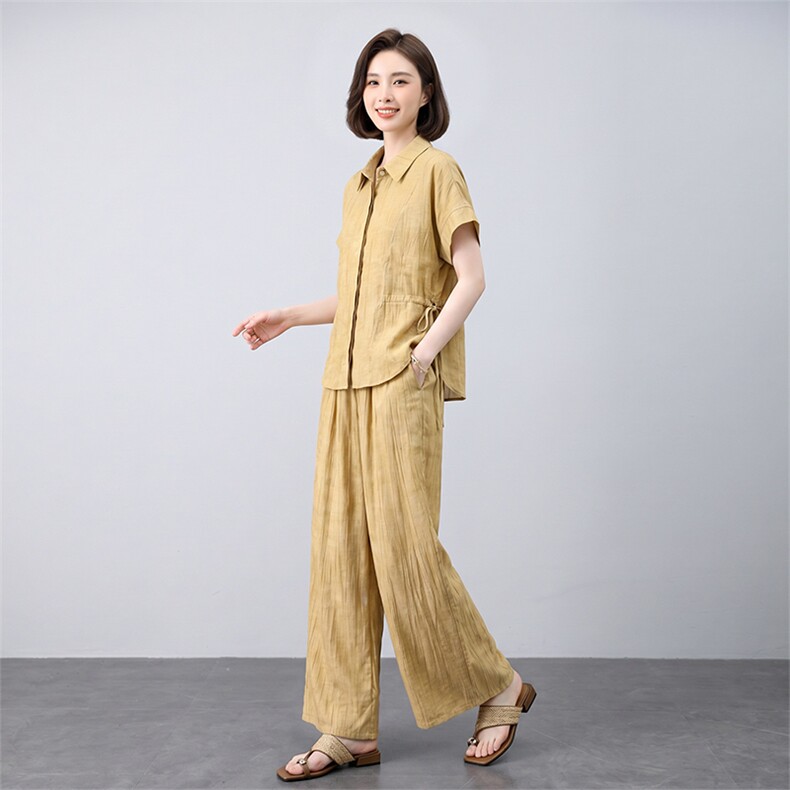 套装女夏季优雅休闲两件套,女装套装/套裙,曼沙奕珂