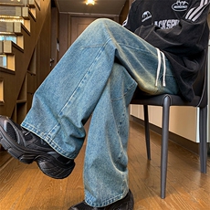 美式复古直筒休闲大码宽松潮流牛仔裤休闲裤K8538-P36【特价】，男装牛仔裤，电商A007