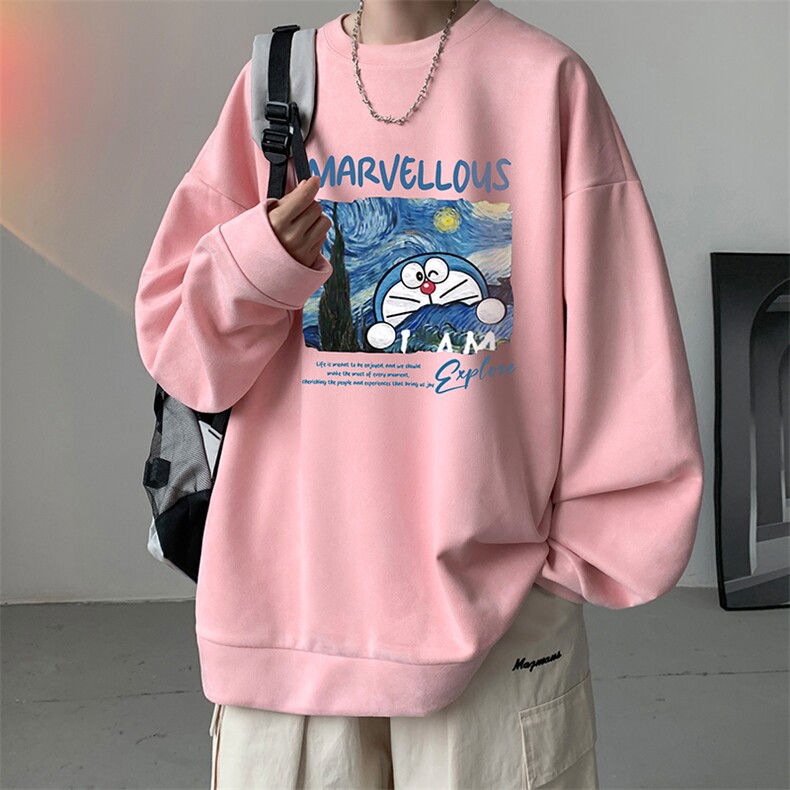 麂皮绒卫衣男大码重磅长袖t恤男JW81391-P35,男装T恤,电商A040