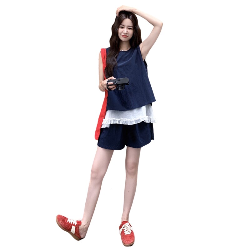 2025夏季新款高级感时尚套装女三件套2C325-A8821P155K208,女装套装/套裙,2C325
