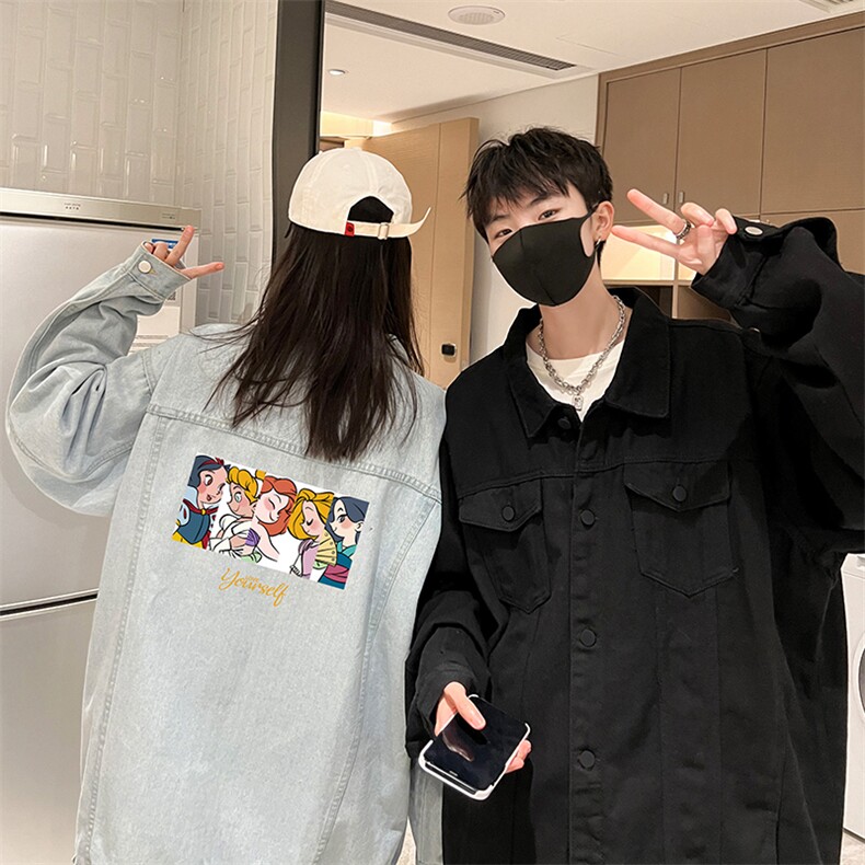 牛仔夹克男大码牛仔外套男茄克NJ77396-P60,男装夹克,电商A040