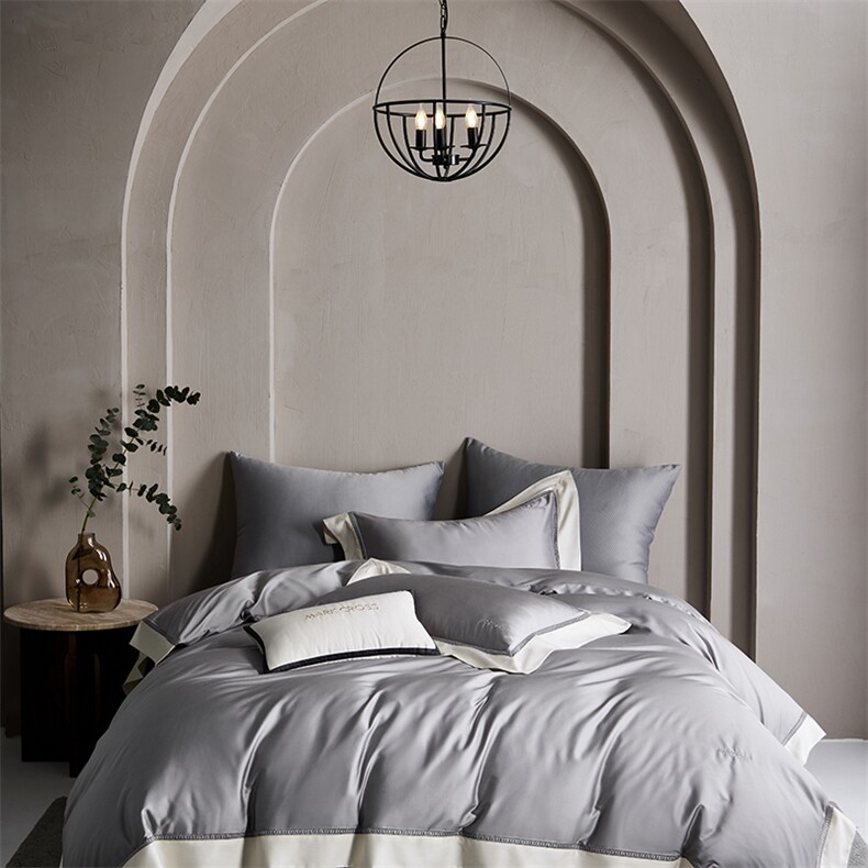 新款意式轻奢极简镂空四件套，床品套件，一起卖家纺