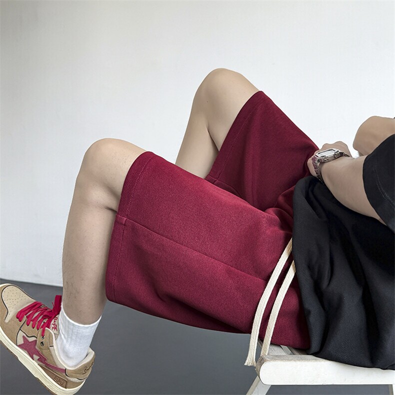 抗皱简约休闲百搭五分裤夏季运动中性短裤TP51：12：29.9，男装牛仔裤，星座718-1