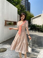 夏装连衣裙，女装连衣裙，鸿依恋