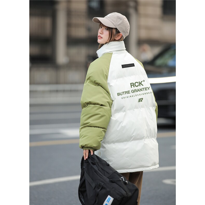 中性风新款冬季时尚百搭宽松棉服外套MY53101特批P85控138,男装棉衣,A247A