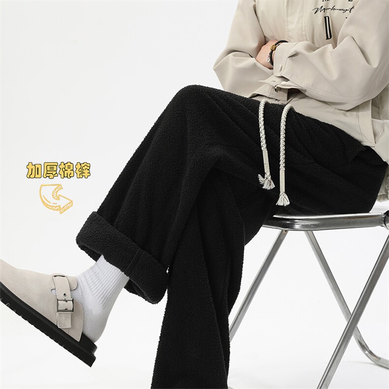 2025冬季新款无影墙超厚双面羊羔绒棉裤M-5XLHK251031-特P30，男装棉裤，电商A022