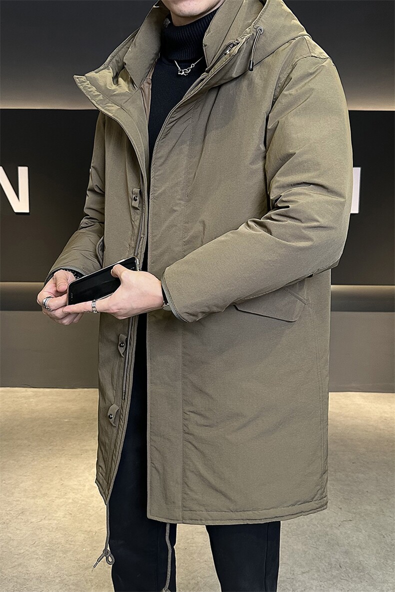 标50白鹅绒款高级感品质中长款羽绒服男外套C317-Y8625-P325,男装羽绒服,电商C317