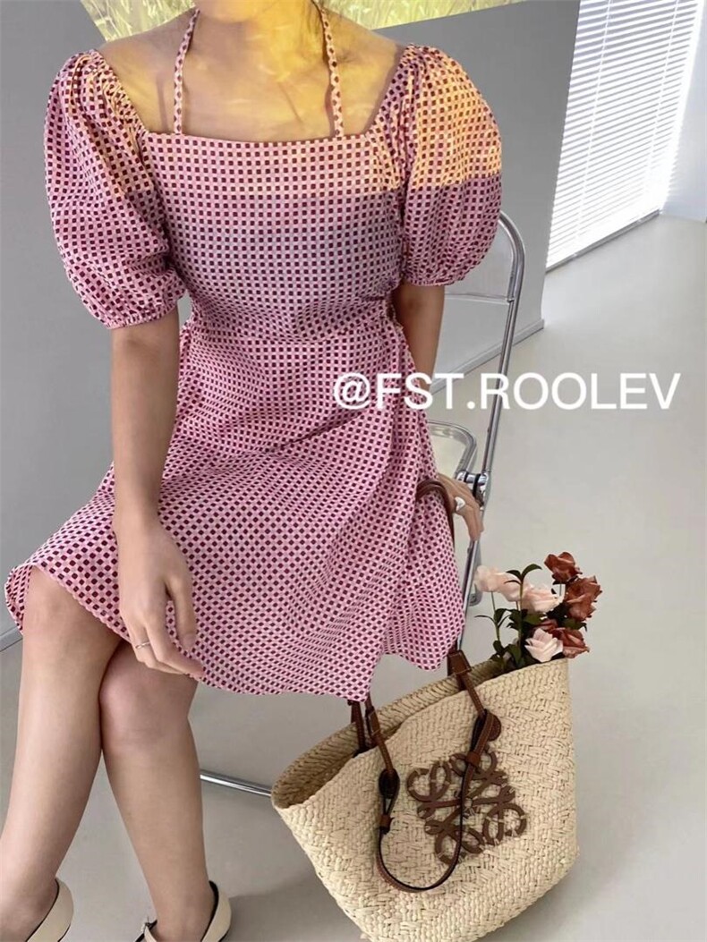 露腰连衣裙，女装连衣裙，FST