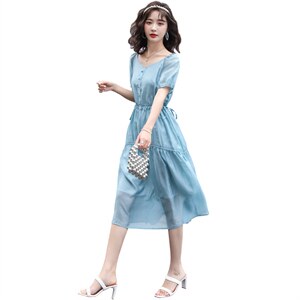 2022年夏季新款连衣裙休闲淑女blyc9006，女装连衣裙，笃写