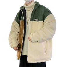 冬季新款加绒加厚棉服羊羔绒百搭保暖ins外套男装MY104P95，男装棉衣，电商A086