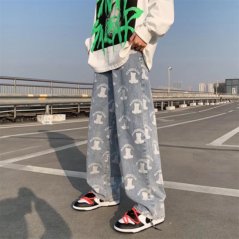 潮流春季牛仔裤男牛仔长裤G7807P40,男装牛仔裤,星座1116-2
