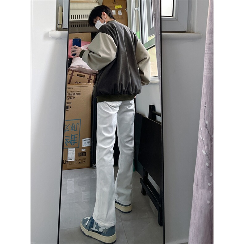 B221 美式ins高街暗黑小众修身弹力休闲牛仔裤 LK23010-P60 控78图片