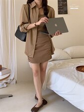 香丽迪网红chic高级感丝滑醋酸外披两件套，其它，香丽迪1