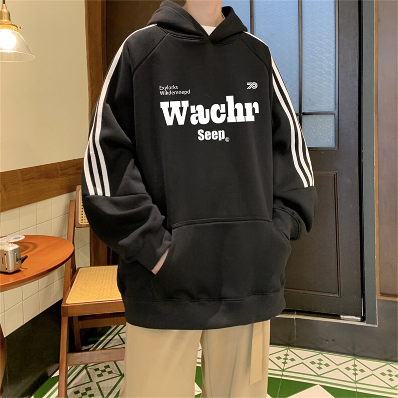条纹连帽卫衣SWY2486-P55控8850棉,男装卫衣,电商B370