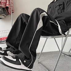 217-2-K2403-P45宽松直筒休闲裤防风防水大码冲锋裤男，男装休闲裤，星座217-2