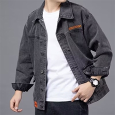 1506-1/NG101/P54牛仔外套耐磨多口袋工装夹克男外穿宽松工作服，男装工装外套，星座1506-1