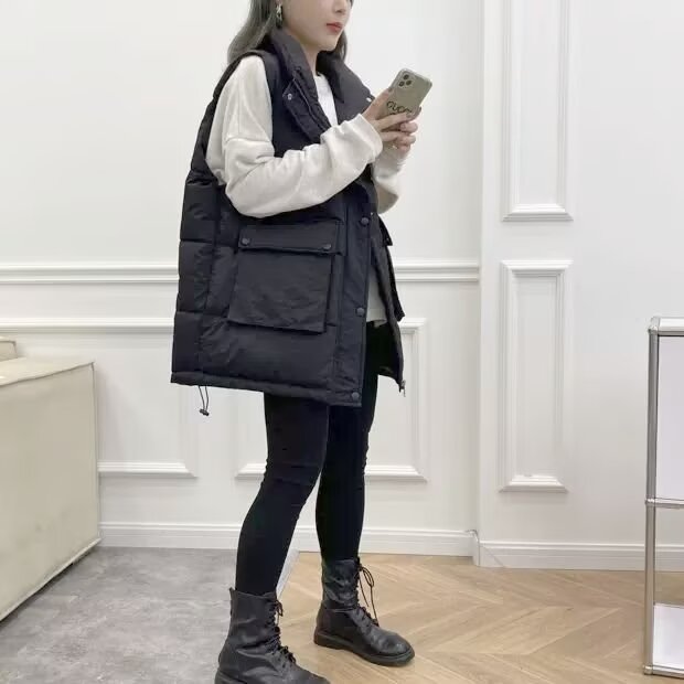 文艺简约加厚洋气外搭欧货坎肩马夹工装时尚无品牌潮流日系新款,男装背心/马甲,星座1210-1