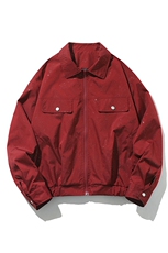白底-美式复古百搭工装飞行夹克男9012-P68，男装夹克，电商B380（原B361）
