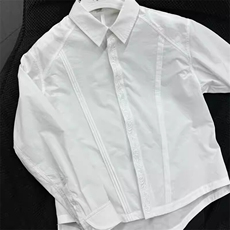 永生花刺绣宽松长袖衬衫宫廷风D328-C9919-P65，男装衬衫，电商D328