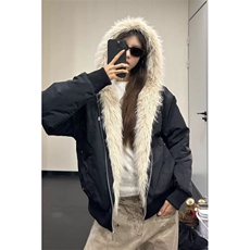 有货冬季美式座山雕棉服外套男女连帽工装加厚棉衣M61044-p142，男装棉衣，星座1008